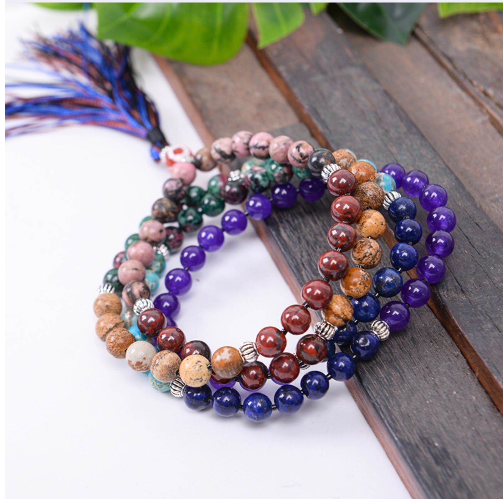 108 Bead Seven Chakra Mala