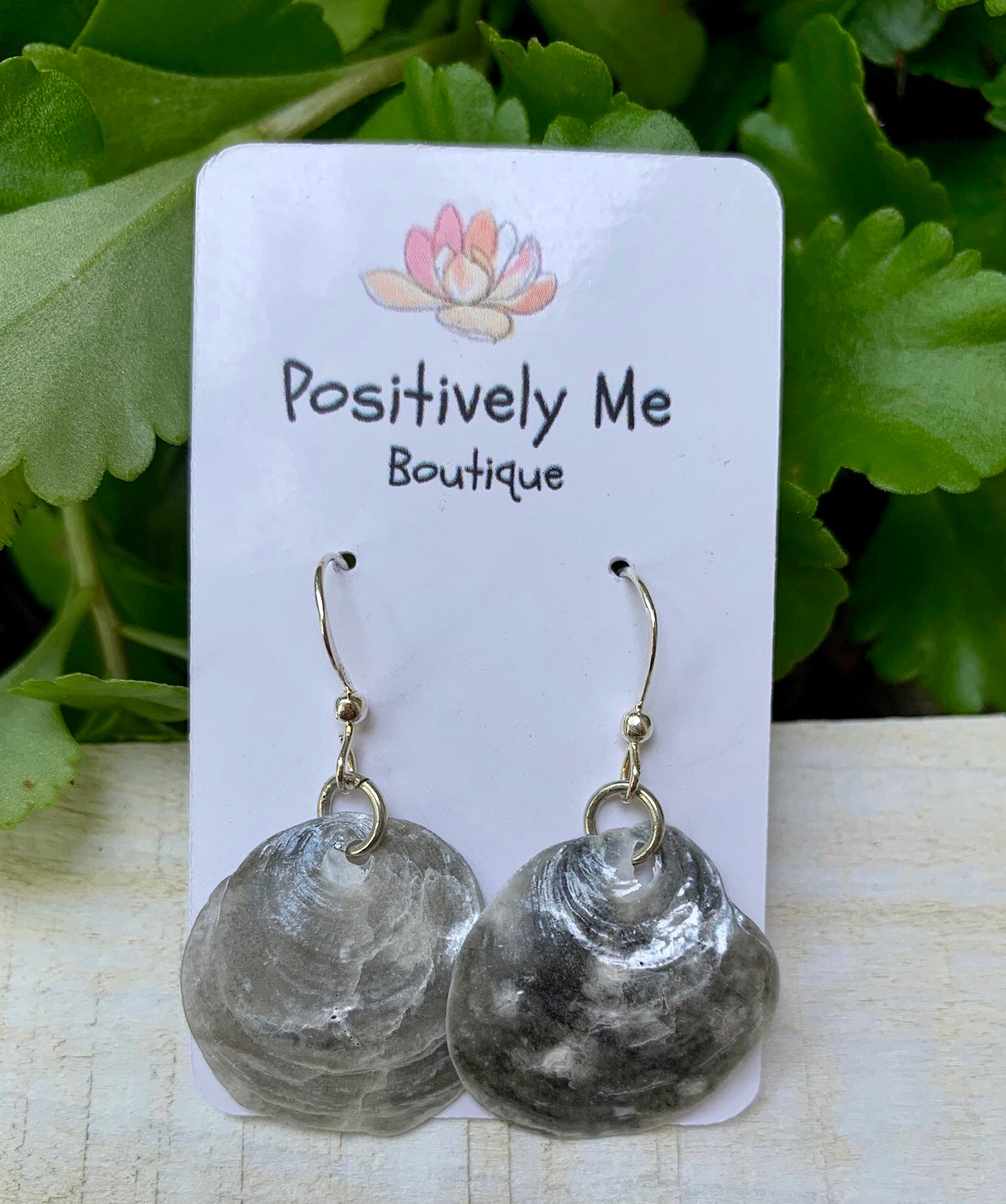 Shell Earrings - Silver Color