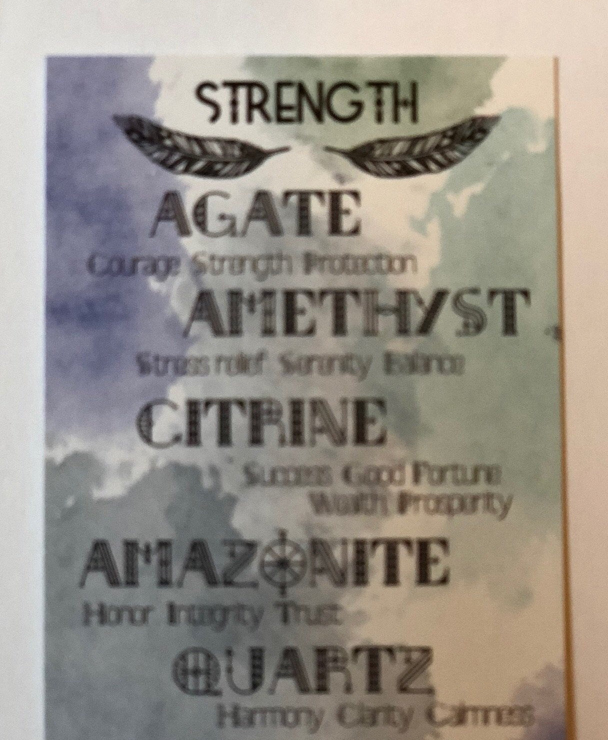 Strength Crystal Collection
