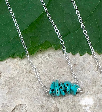 Minimalist Gemstone Necklace
