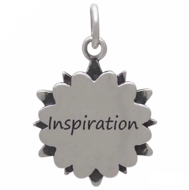 Inspiration Mandala Sterling Silver Necklace