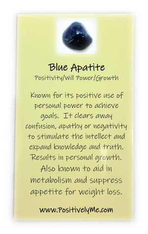 Blue Apatite Minimalist Bracelet