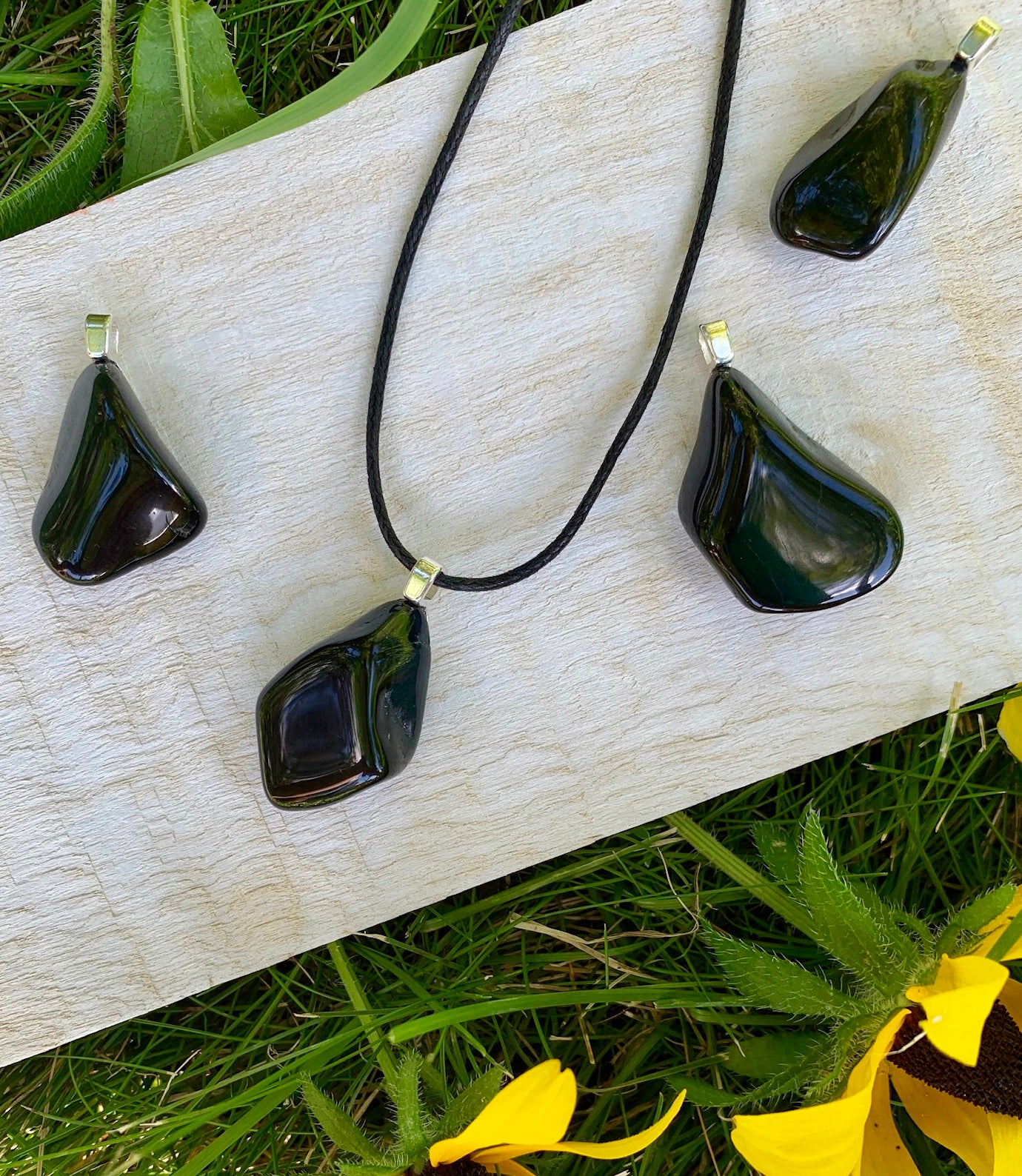 Blue Tiger Eye Calming Necklace