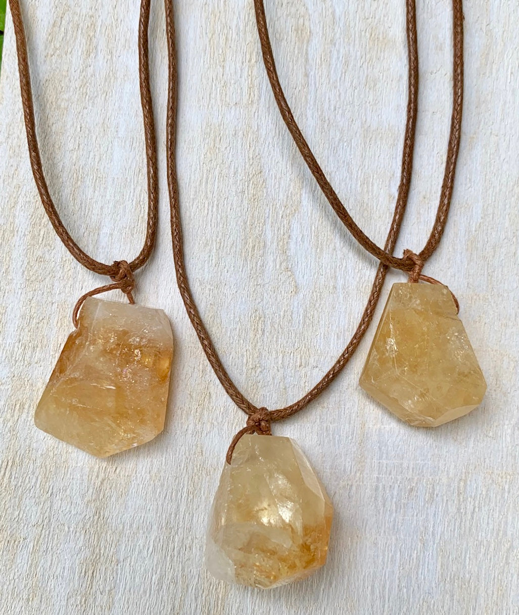 Joy and Abundance Citrine Necklace
