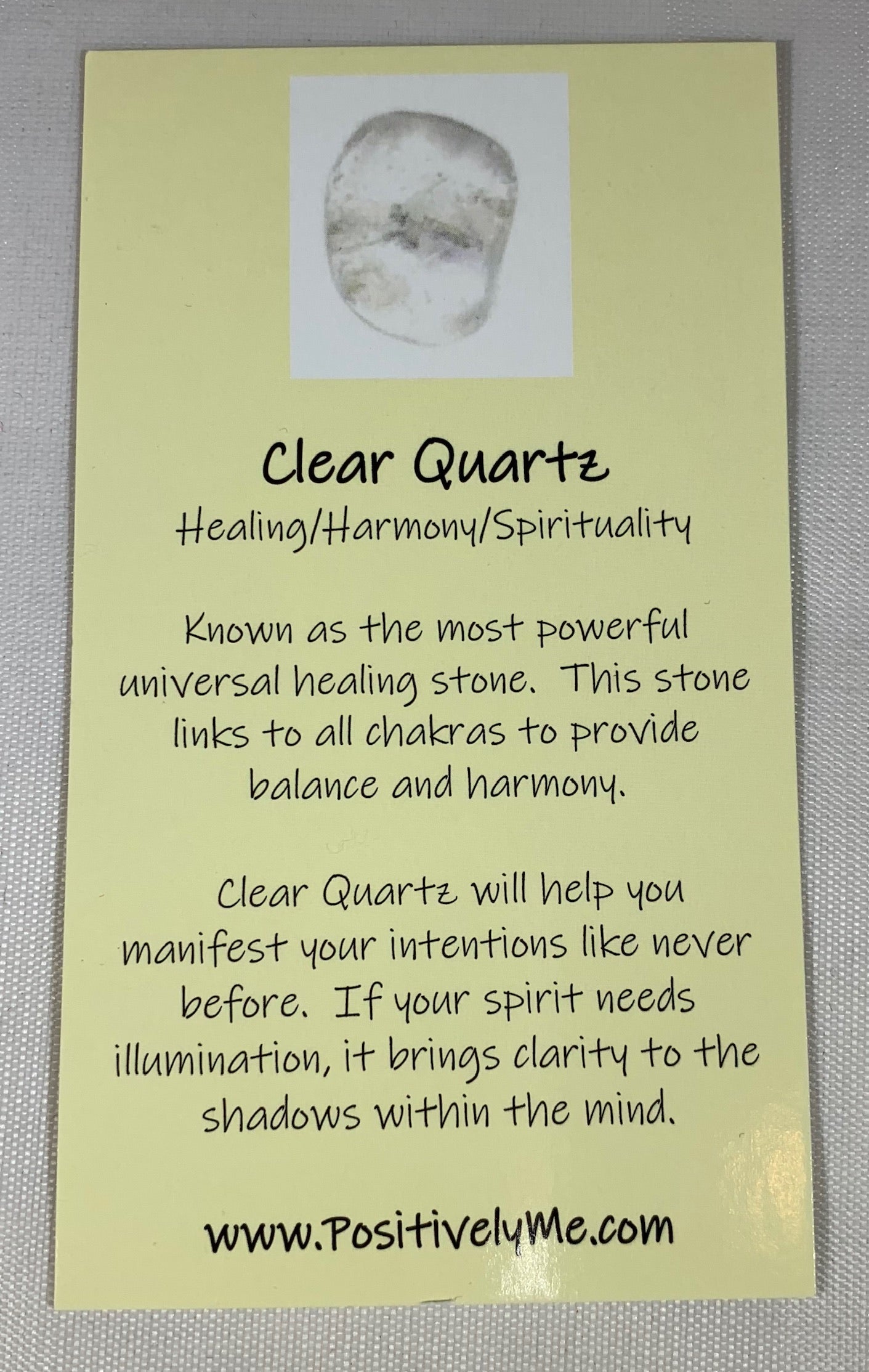 Healing Crystal Point Necklace