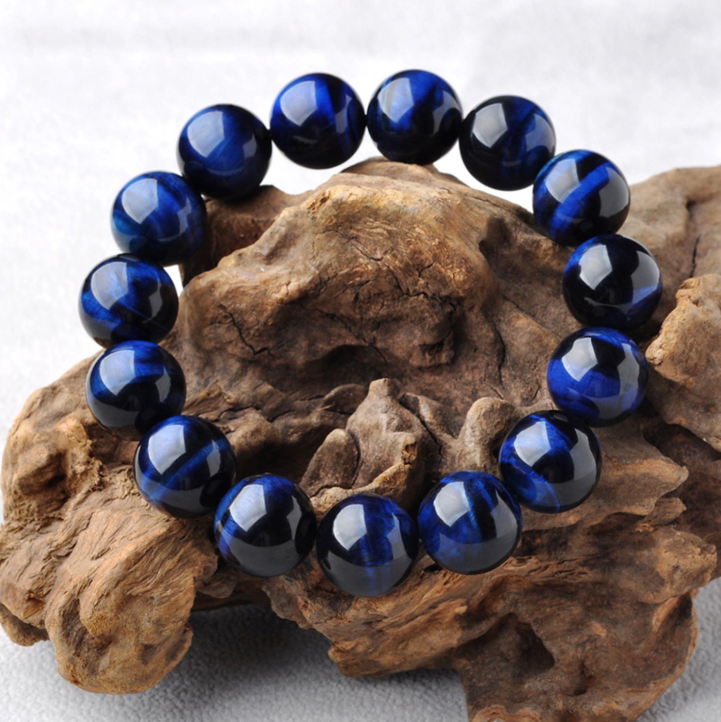 Blue Tiger Eye Bracelet