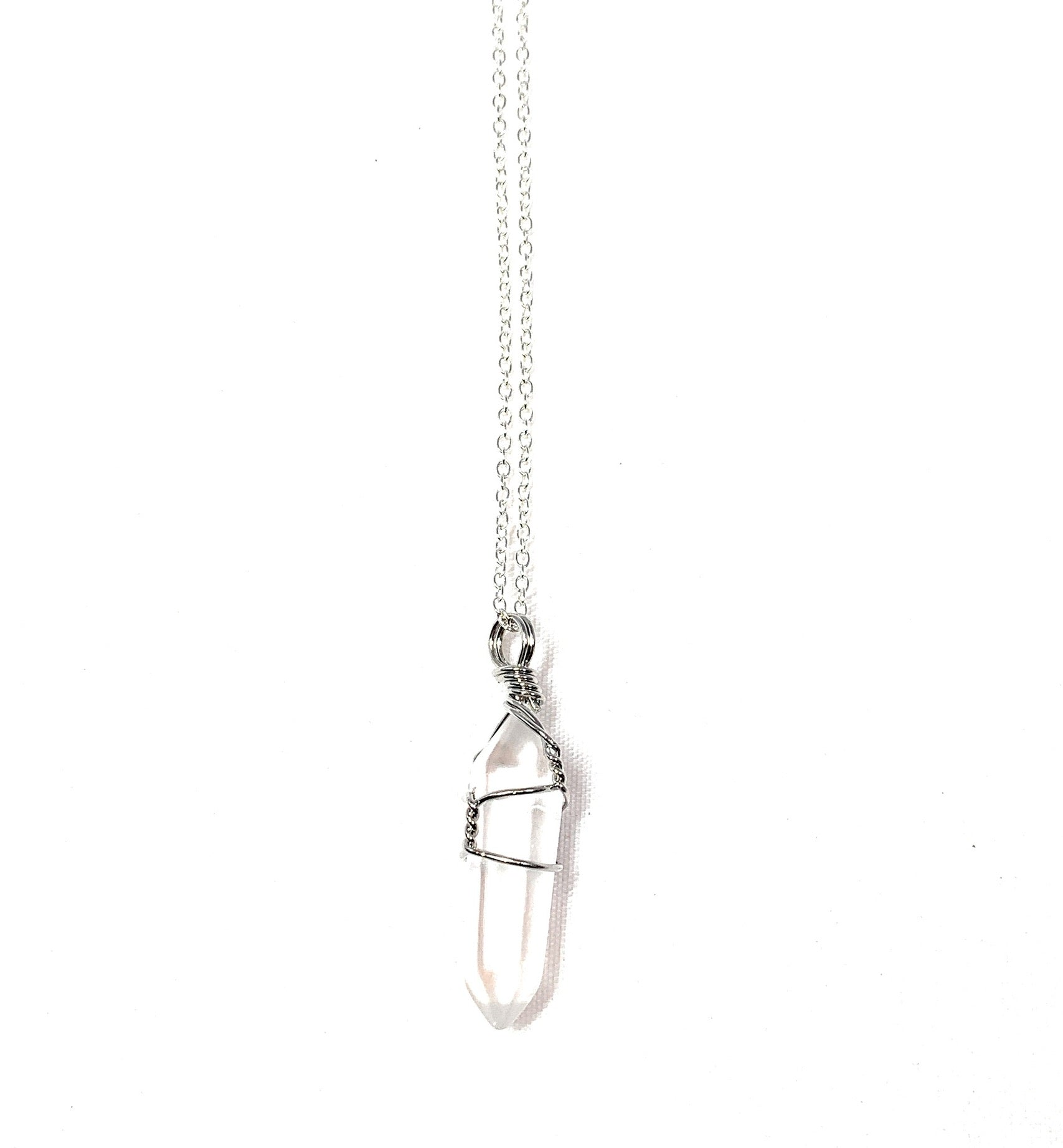 Healing Crystal Point Necklace