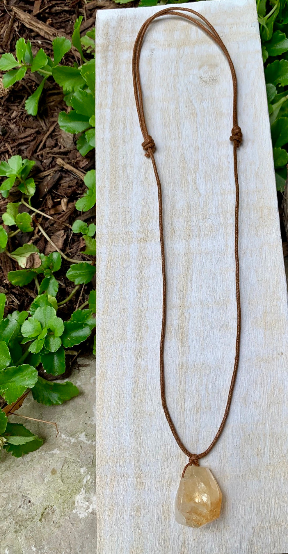 Joy and Abundance Citrine Necklace