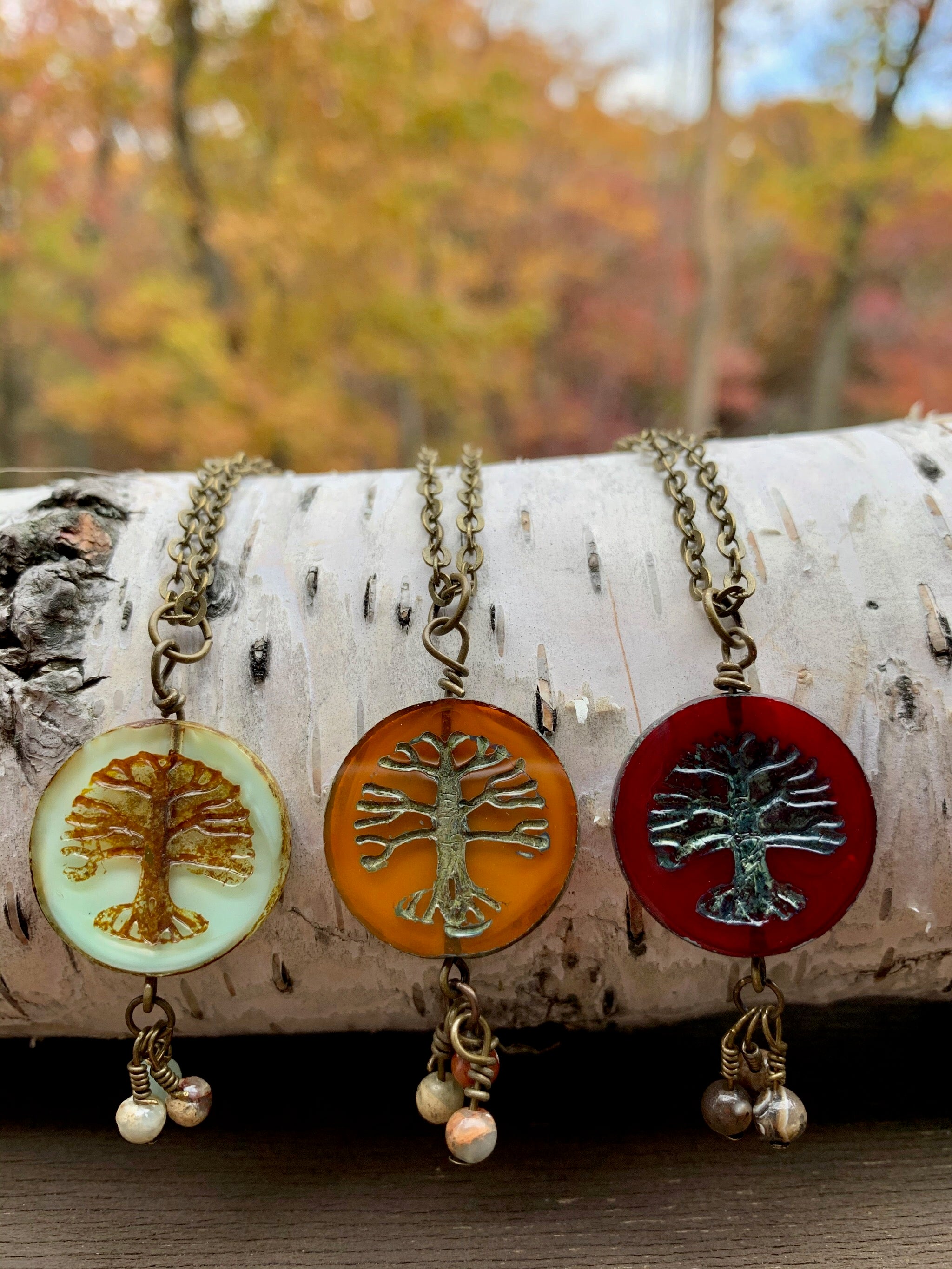 Tree of Life Jasper Necklace