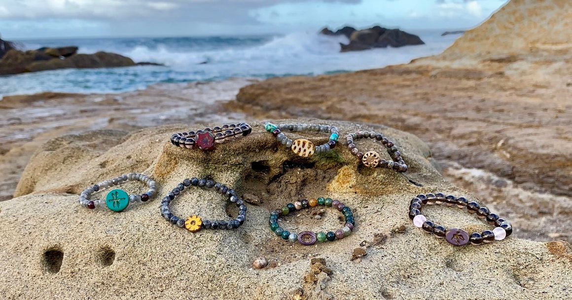 Self Reflection Gemstone Bracelets