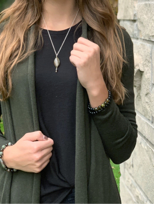 Snakeskin Jasper Necklace 