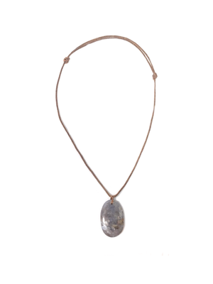 Blue Chalcedony Calming Necklace