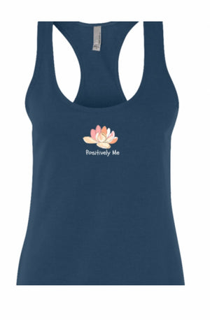 Lotus Flower Positively Me Tank Top