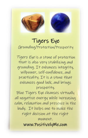 Blue Tiger Eye Calming Necklace