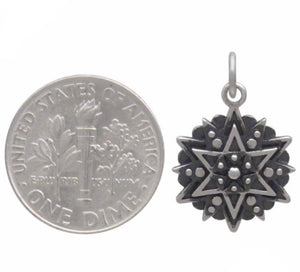 Inspiration Mandala Sterling Silver Necklace